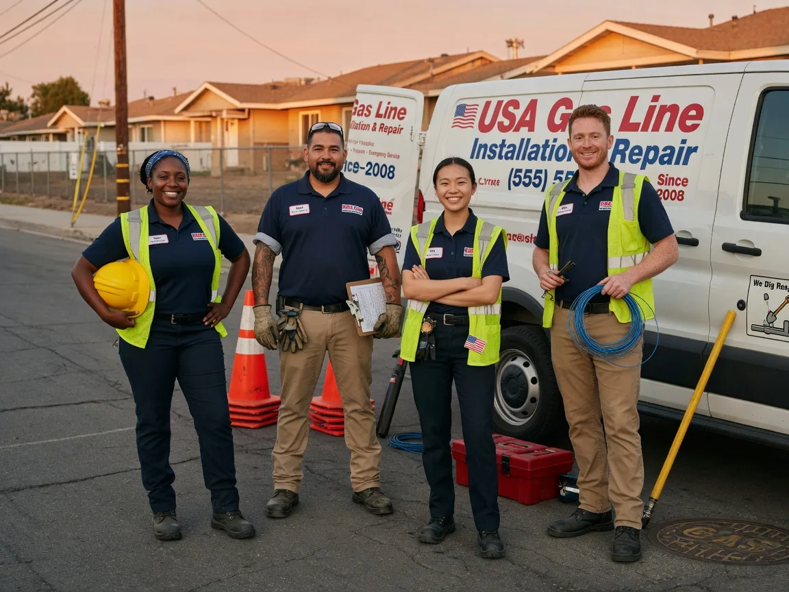 Gas Line Installation company in Pioneer, CA